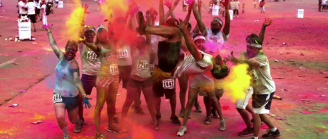 THE COLOR RUN – Be a Color Runner